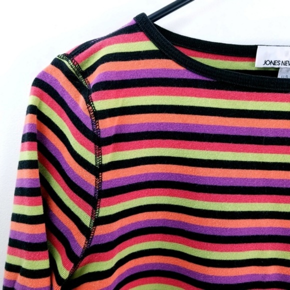 Vintage Tops - Vintage 90's Jones New York Sport Striped Top